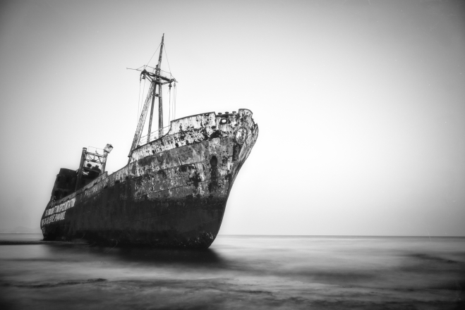 Ghost shipwreck