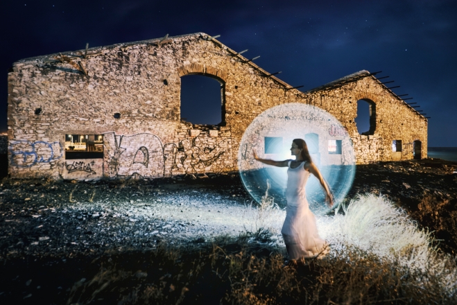 Lightpainting night II