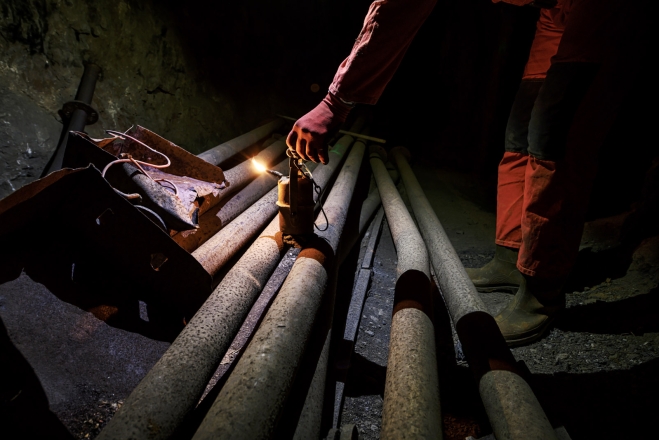inside a mine work 2