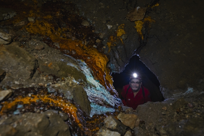 Speleologist mr. Leloudas