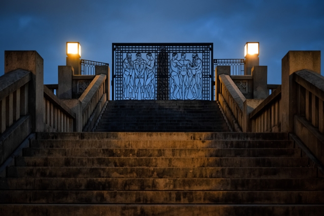 at frogner park